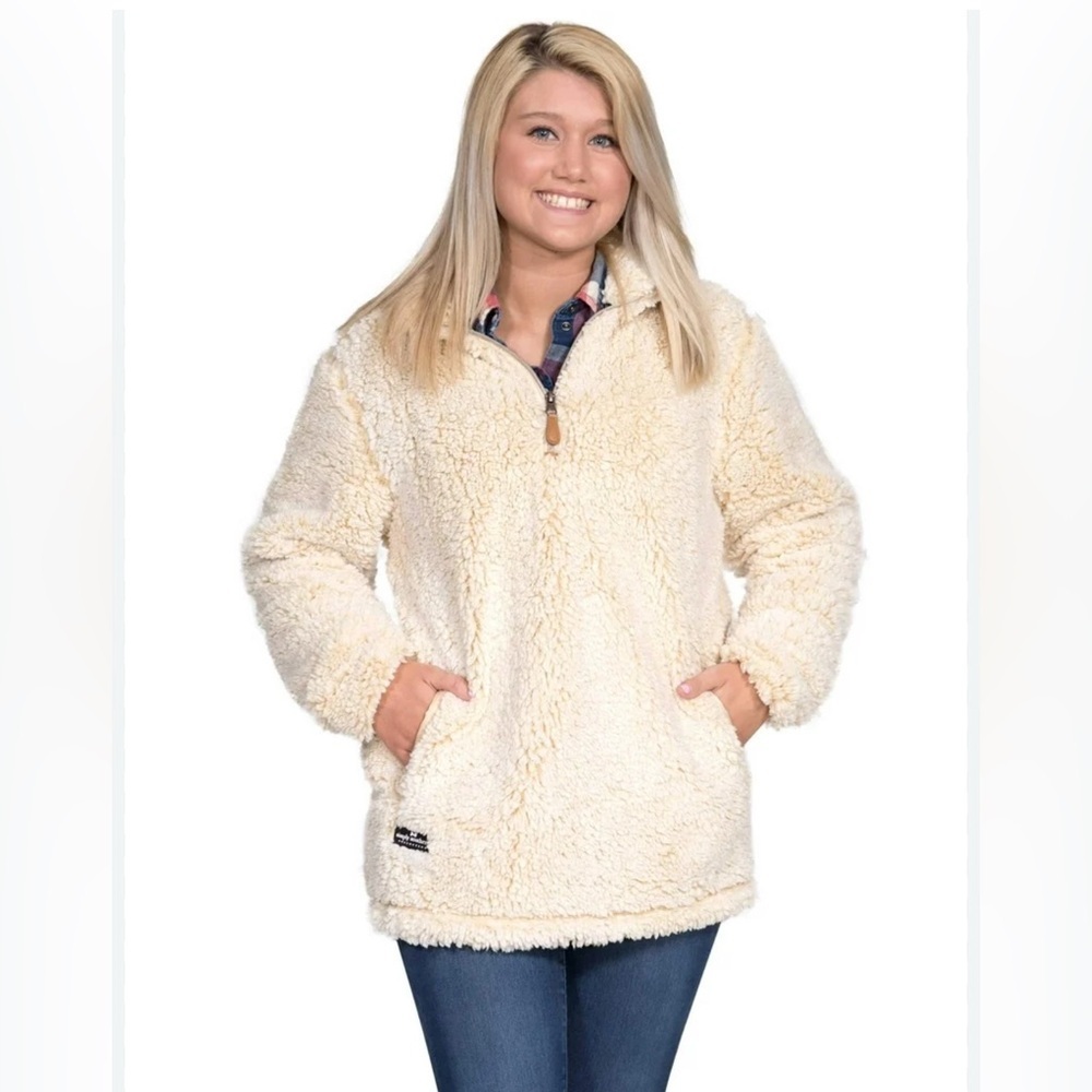 Simply Southern Tan Teddy Jacket, Like New, Sz M
